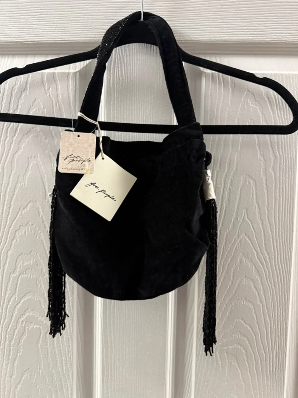 Free People Valentina Velvet Pouch